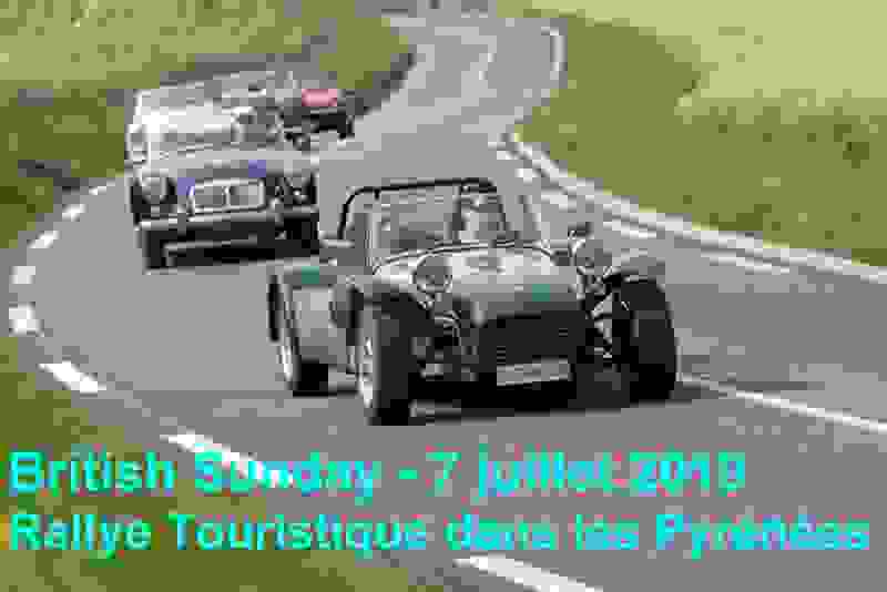 British Sunday - Rallye Touristique de voitures Anglaise