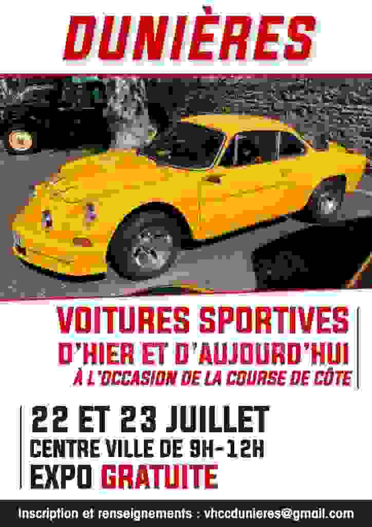 Expo voitures et course de côte