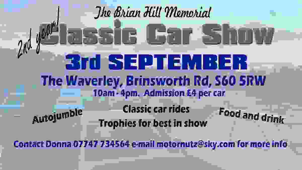 Brian Hill Memorial, Classic Car Show and Autojumble