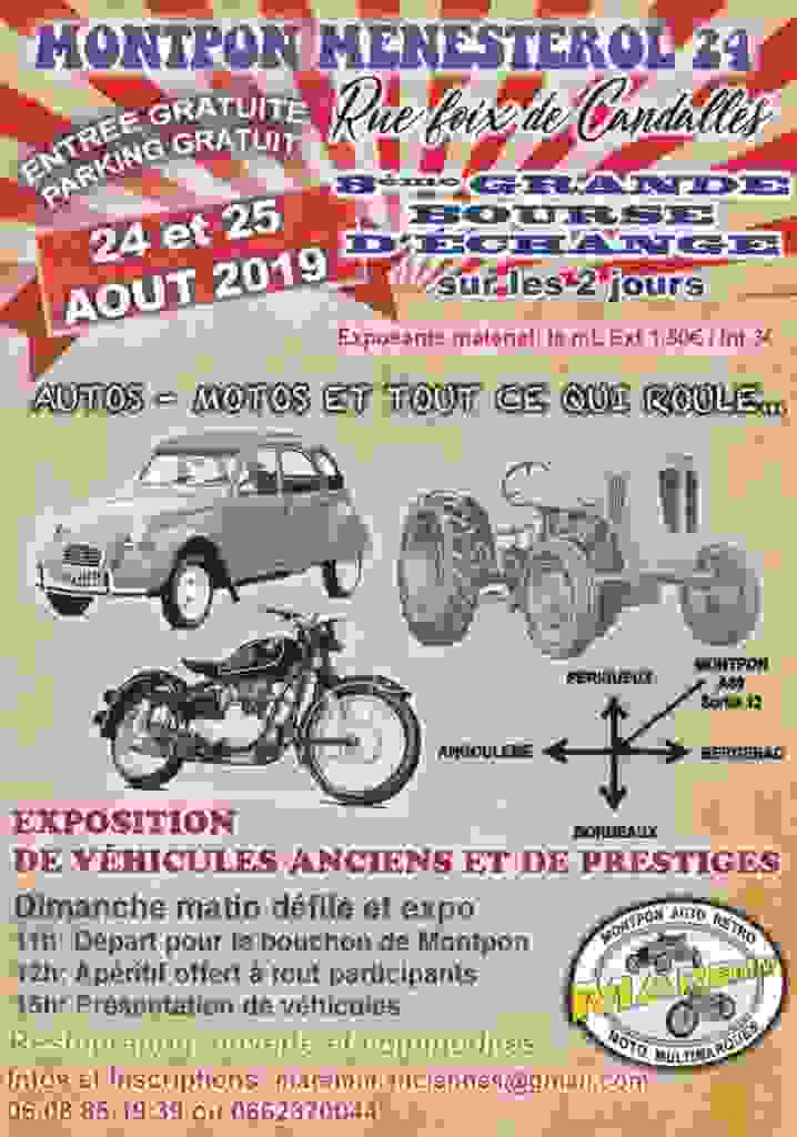 Bourse D'échange Expo-Vente Autos/Motos De Collection