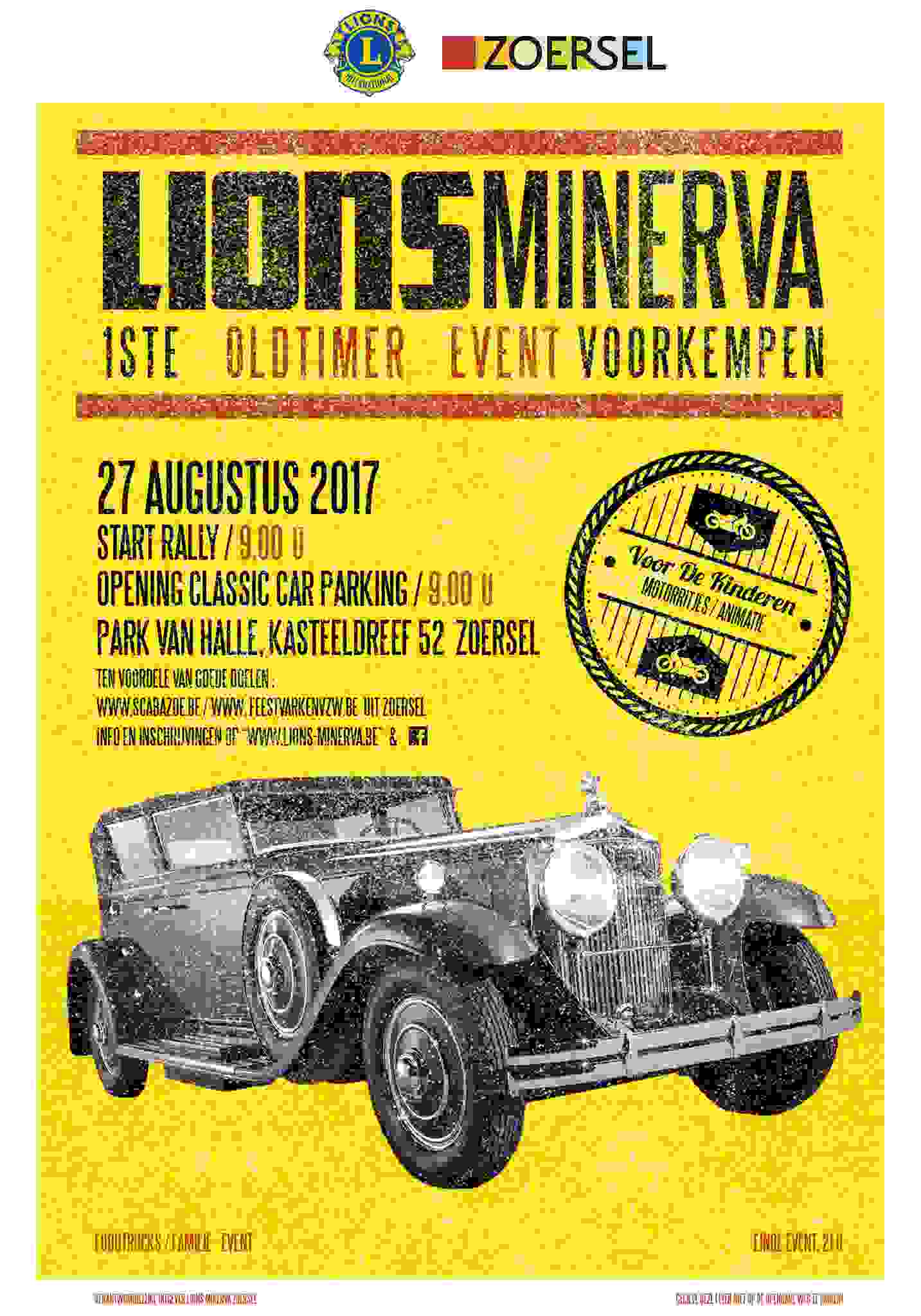 Lions Minerva oldtimerevent Voorkempen