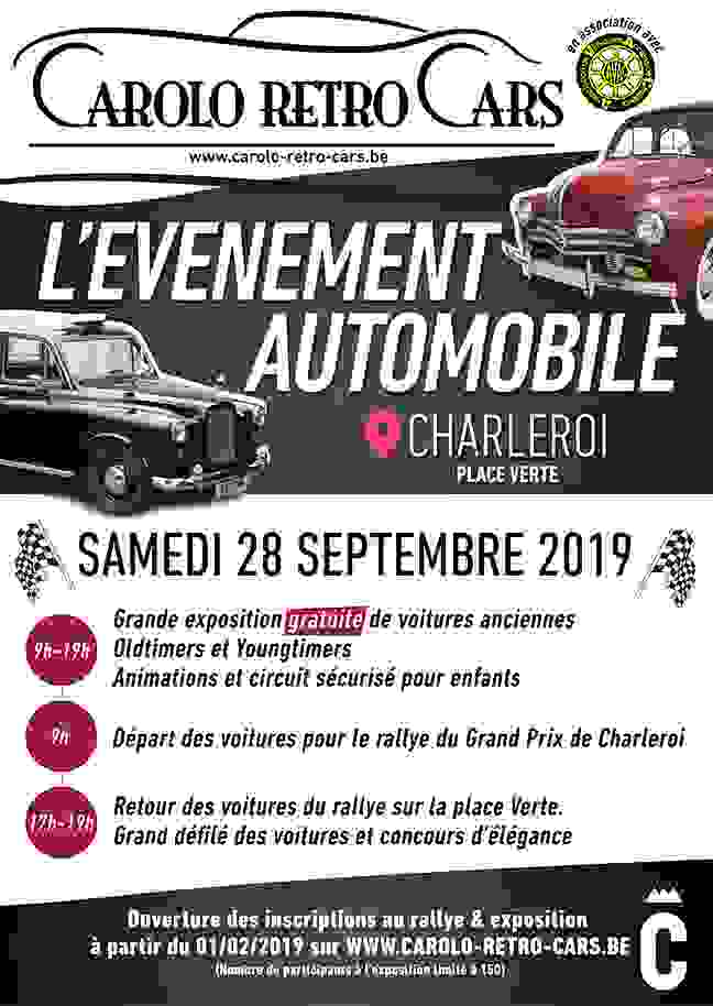 Carolo Rétro Cars - Grand prix de Charleroi