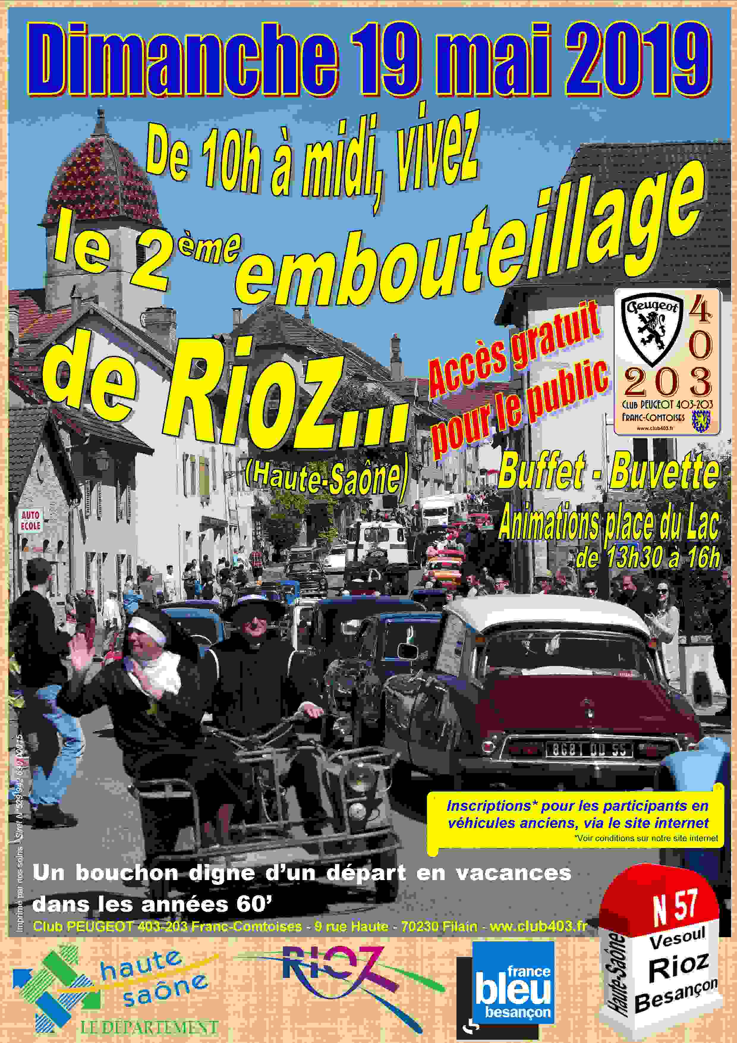 2eme embouteillage festif de Rioz (Bouchon de Rioz)