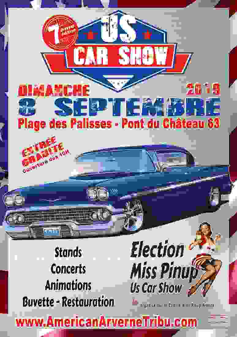 US CAR SHOW 2019 pont du château