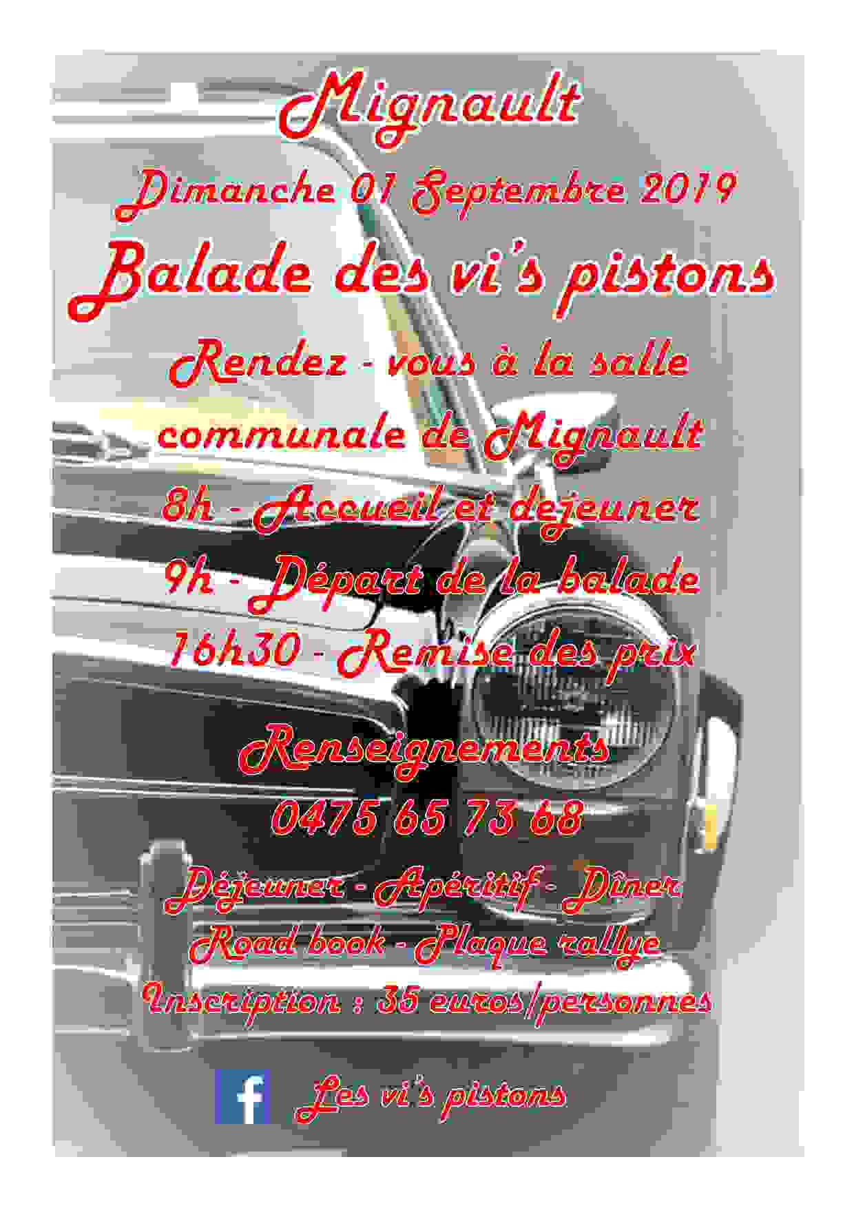 Balade des vi's pistons