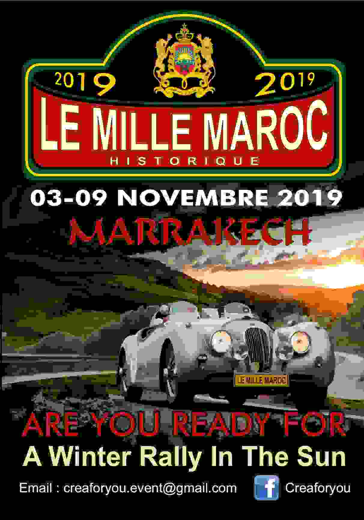 LE MILLE MAROC 03 au 10 nov 2019