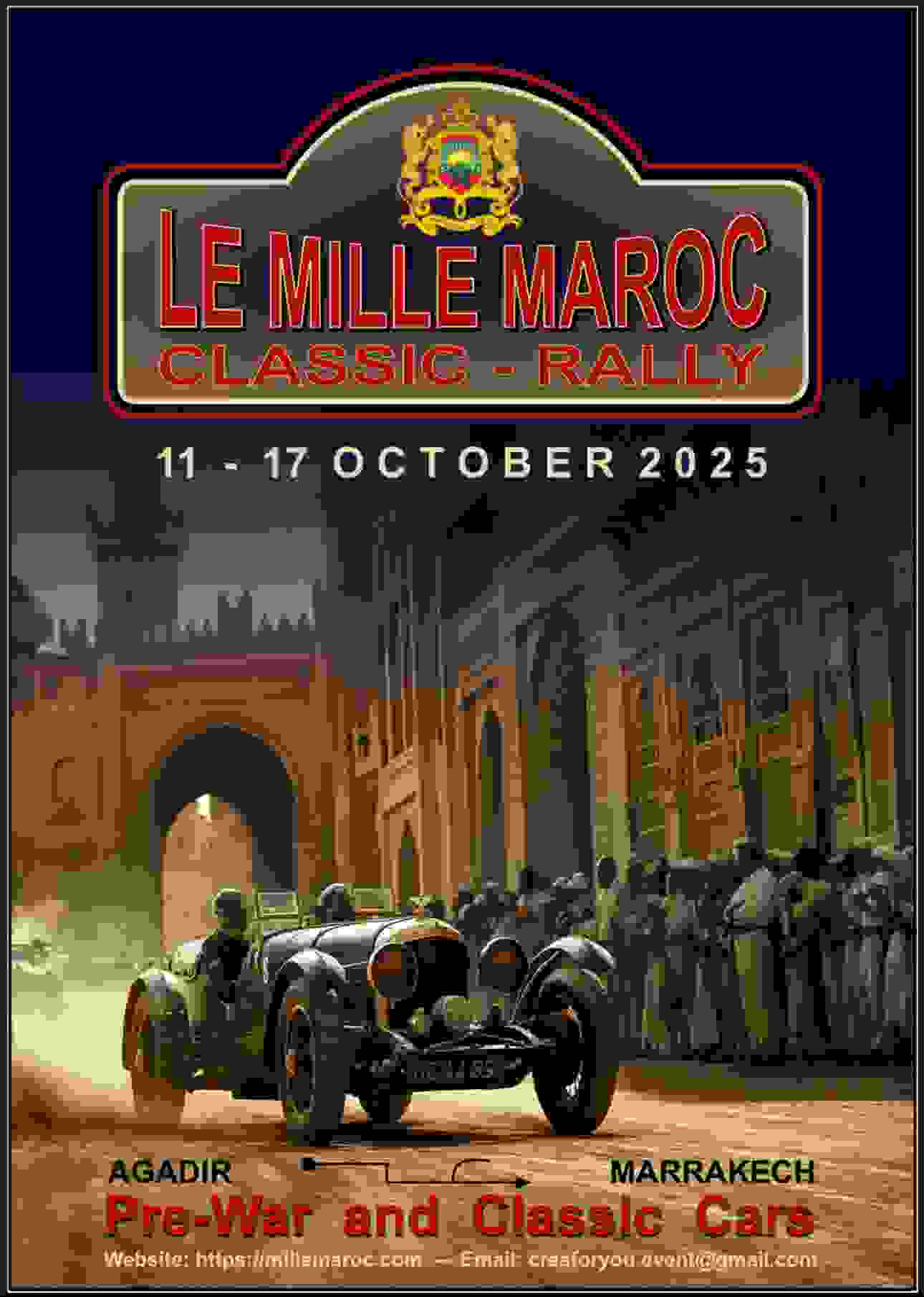 Mille Maroc Classic Rally 2025