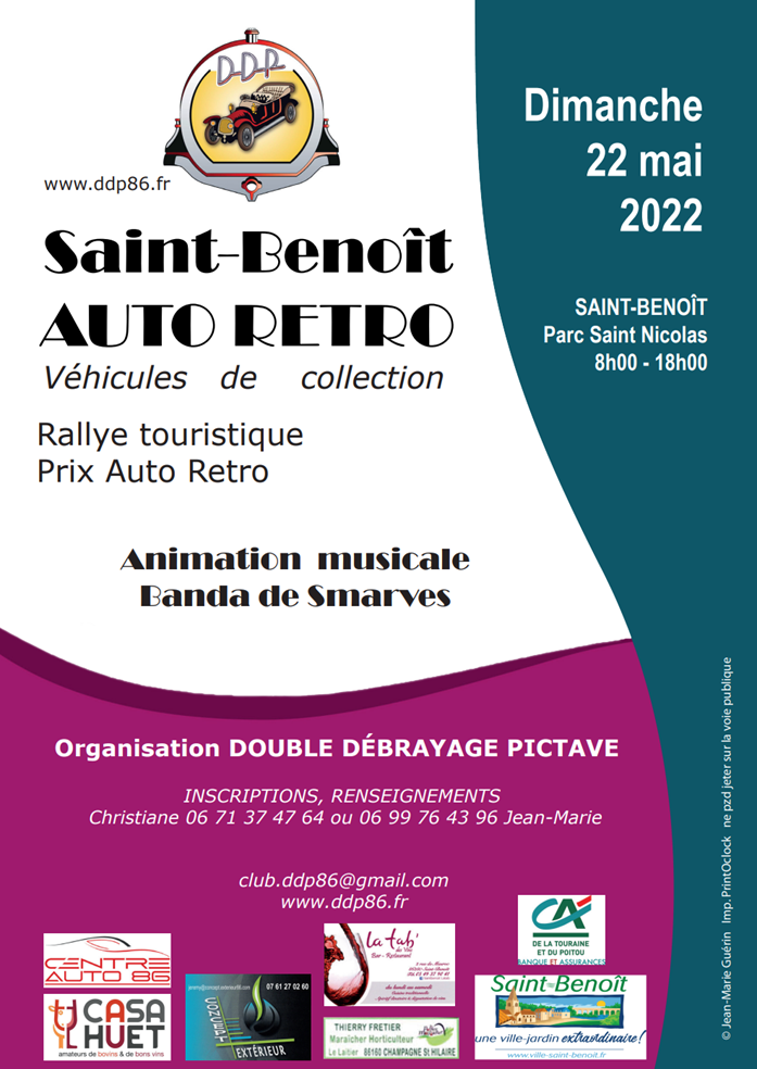 Auto Rétro Saint Benît