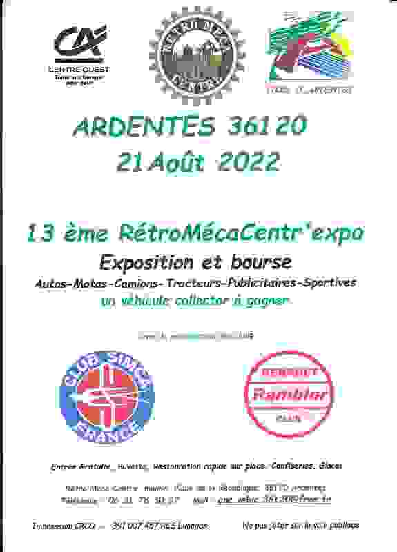 13ème Rétro Méca Centr'expo