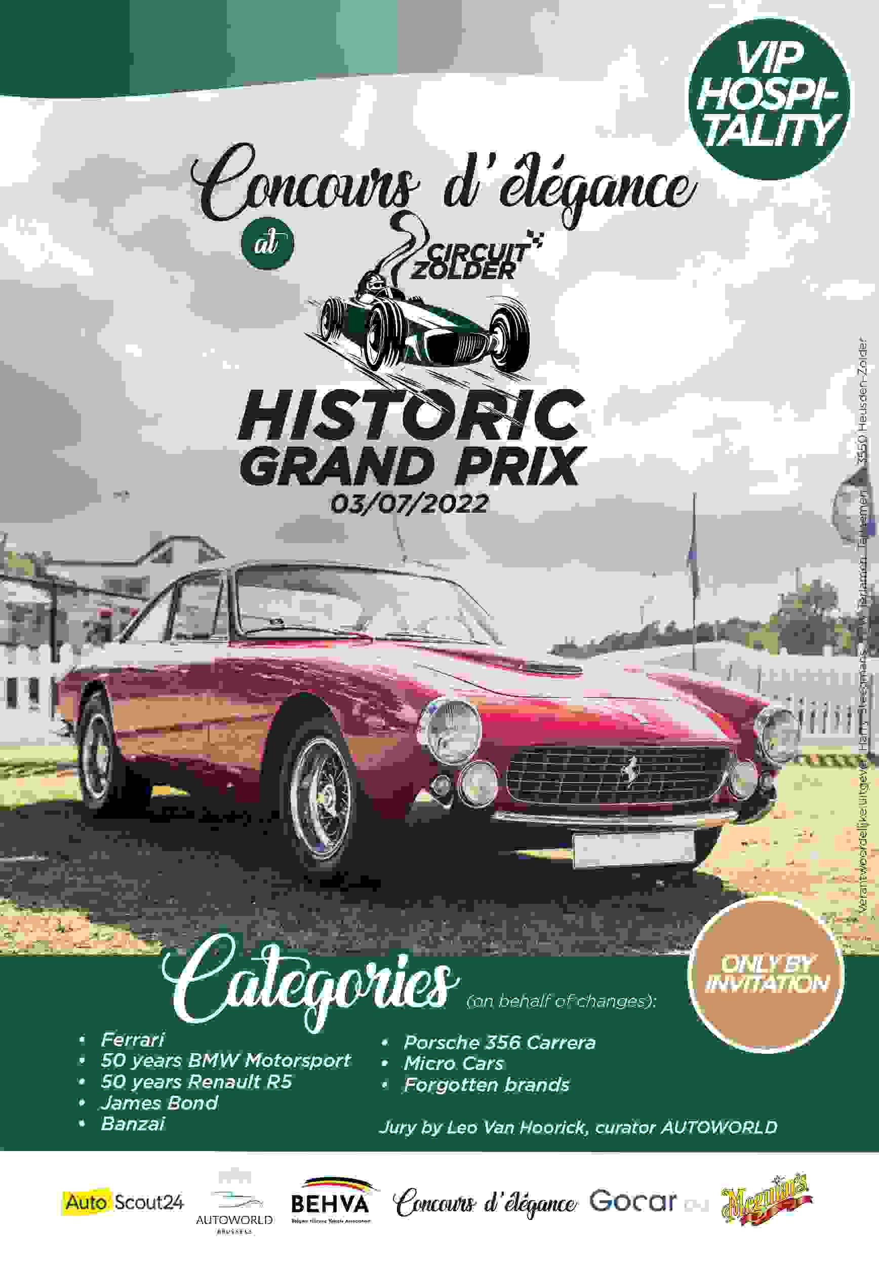 Concours d'élégance @Circuit Zolder