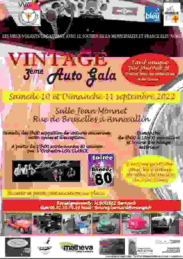 3ème VINTAGE AUTO GALA