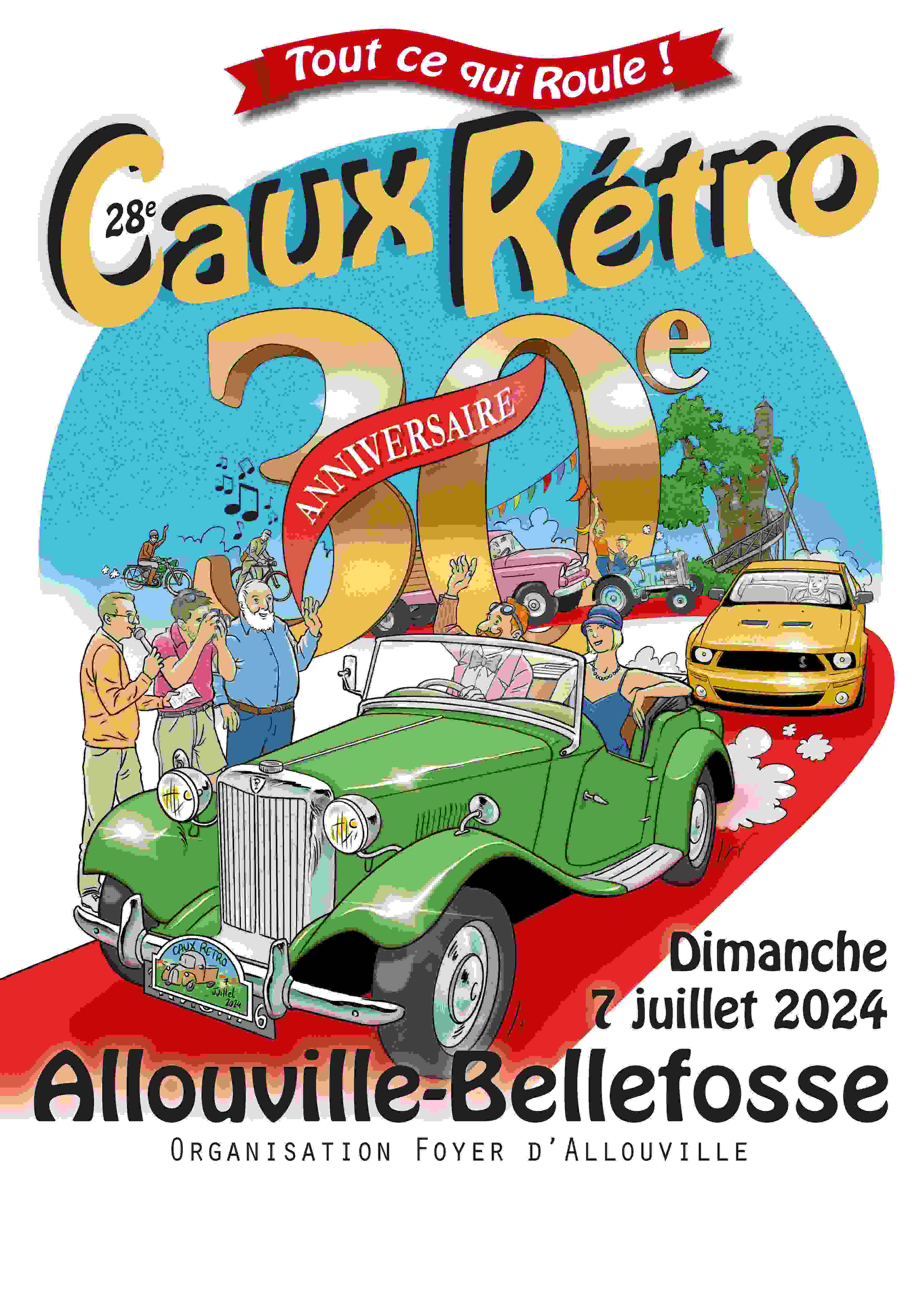 CAUX RETRO, Tout ce qui roule