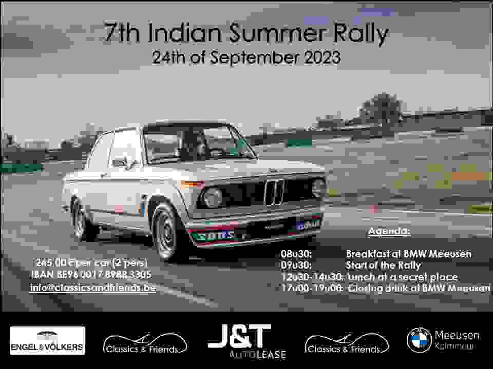 7th Indian Summer Rally Classics & Friends