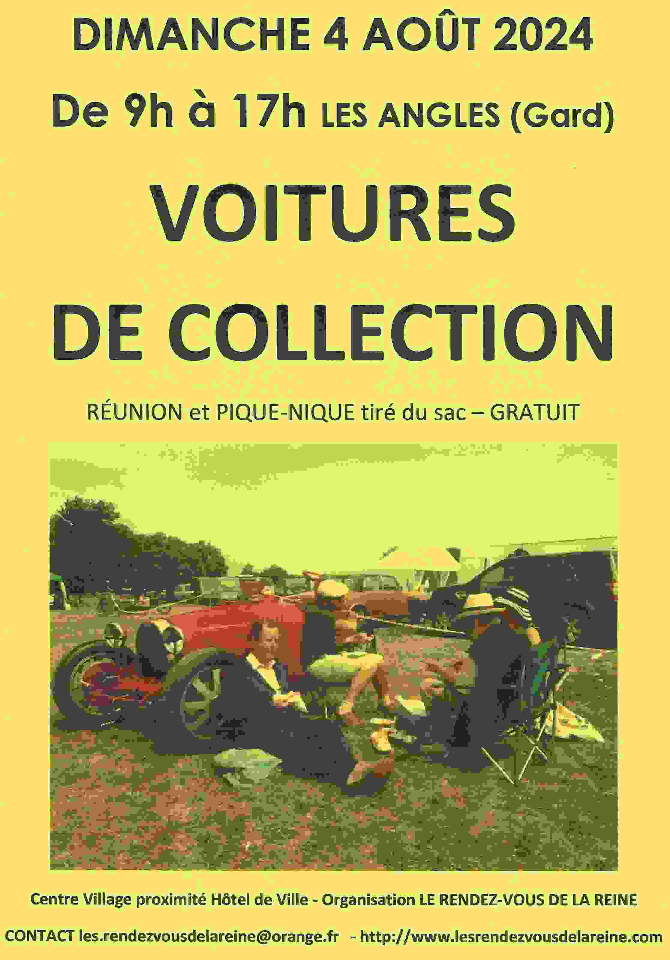 VOITURE DE COLLECTION LES ANGLES (30-Gard)