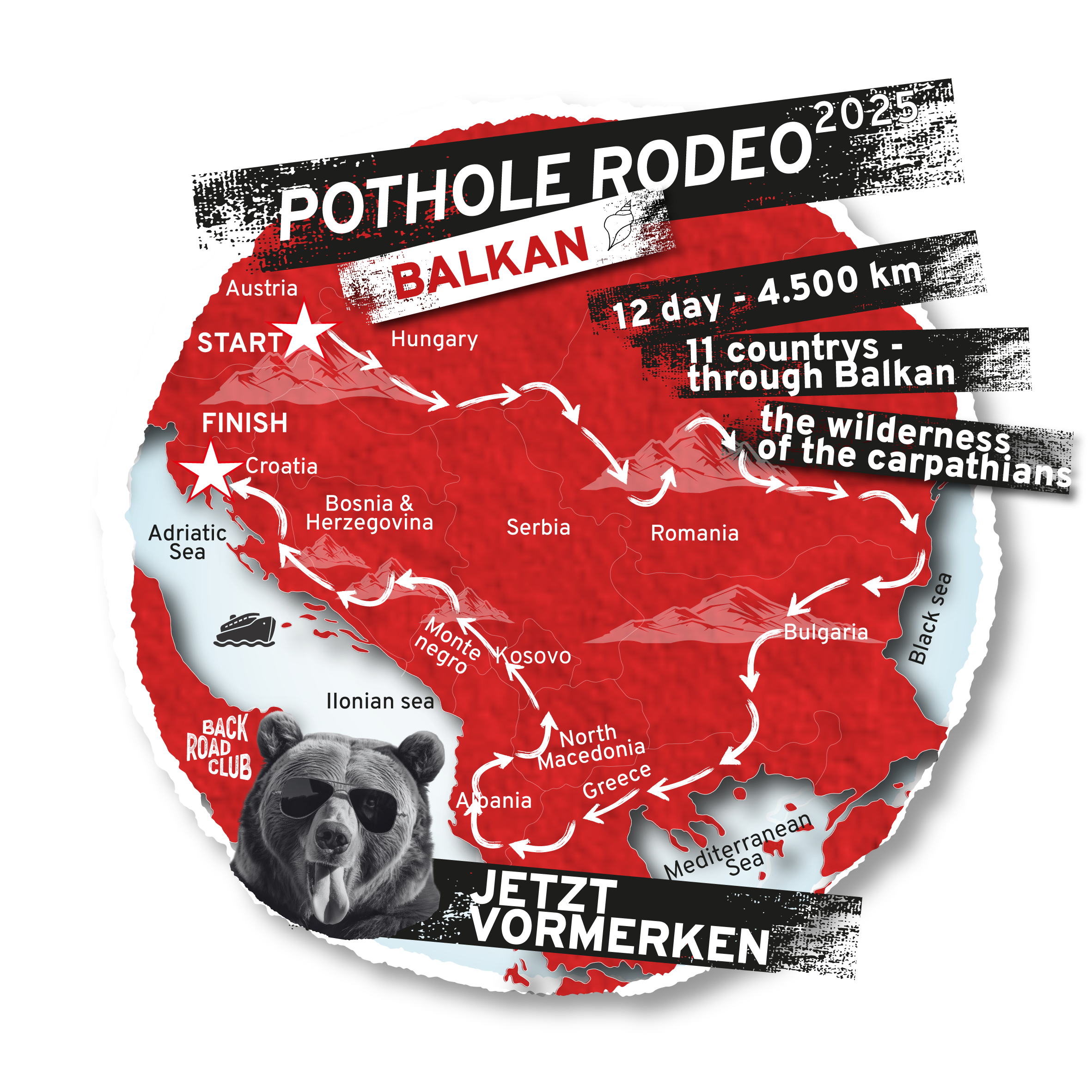 Pothole Rodeo Balkan 2025