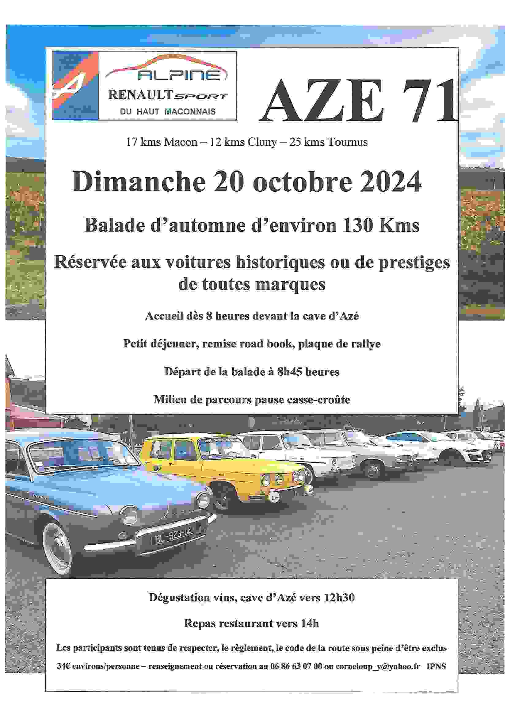 Balade d'automne 20 Octobre 2024