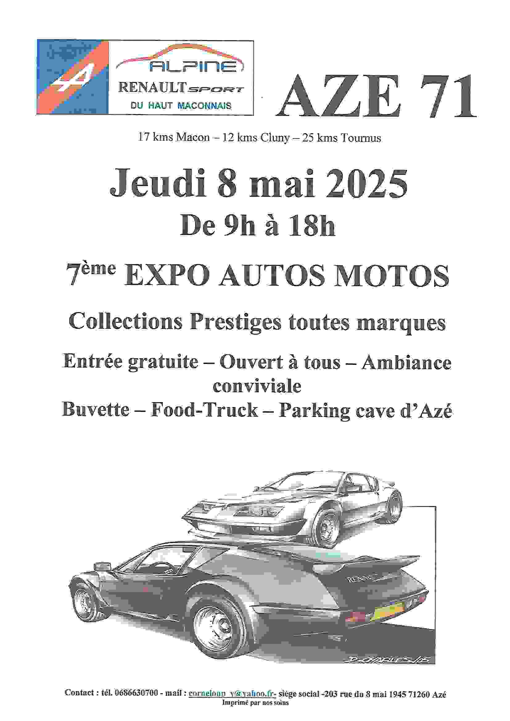 Expos autos motos, de collections, prestiges, véhicules anciens de toute marques