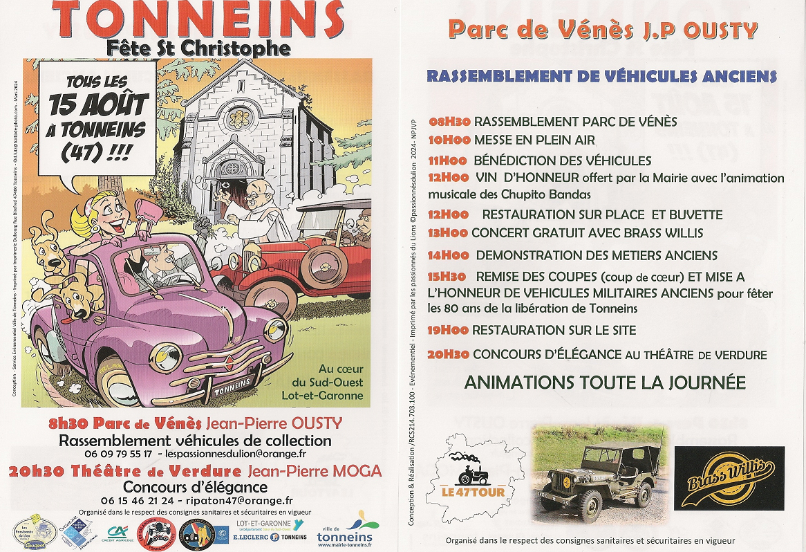 TONNEINS fête St Christophe