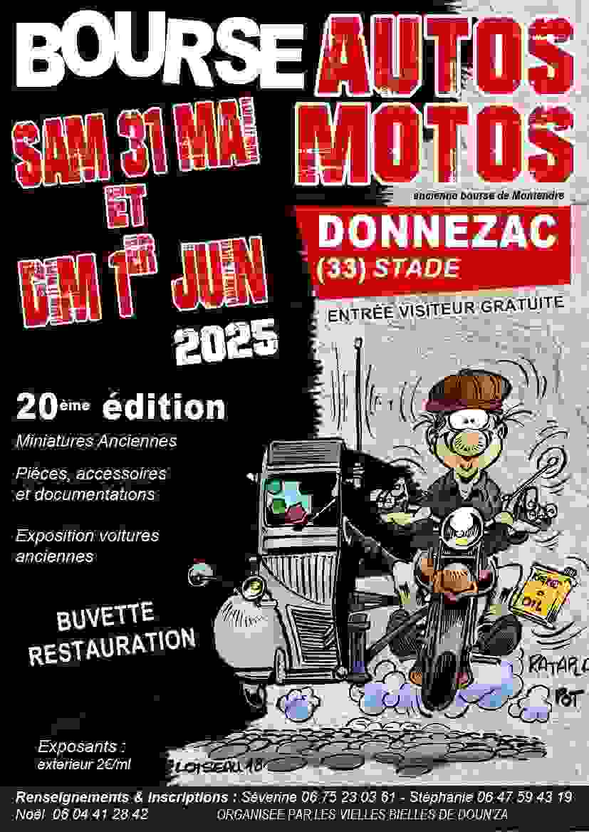 20 ème bourse autos motos (ex club Montendrais)