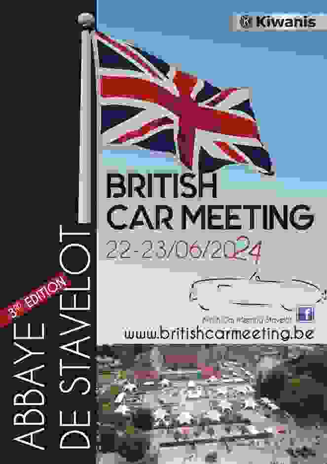 BRITISH CAR MEETING DE STAVELOT