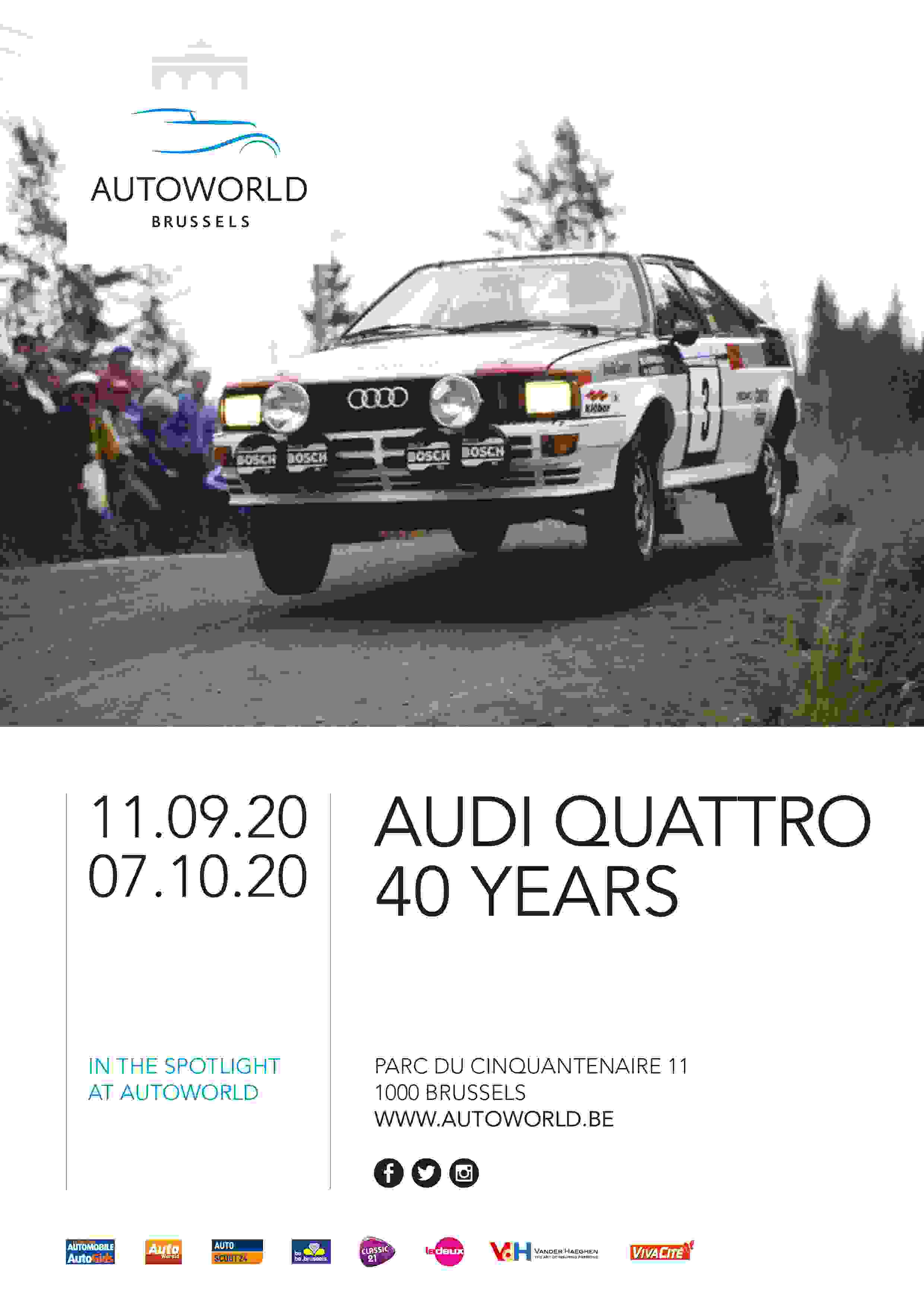 Autoworld - Audi Quattro - 40 Years